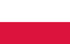 The flag of Poland