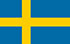 The flag of Sweden