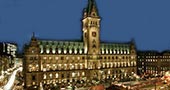 Hôtel de Ville à Hambourg