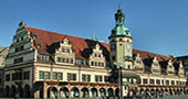 l'ancien hôtel de ville à Leipzig