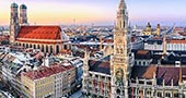 View on the center of Munich