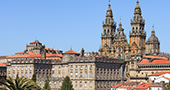 Vue sur Saint-Jacques-de-Compostelle